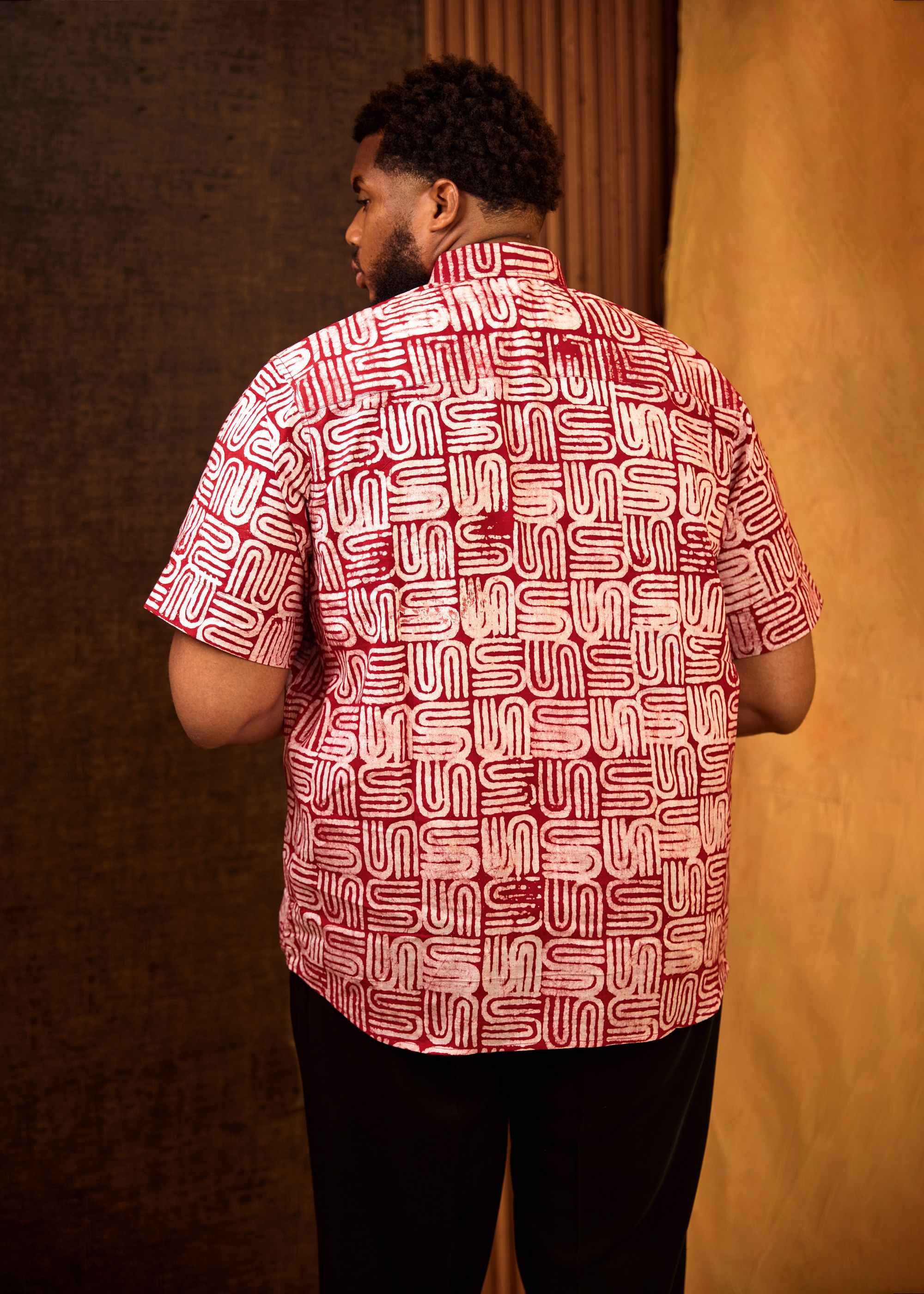 S-Block Shirt  (Hand-dyed)