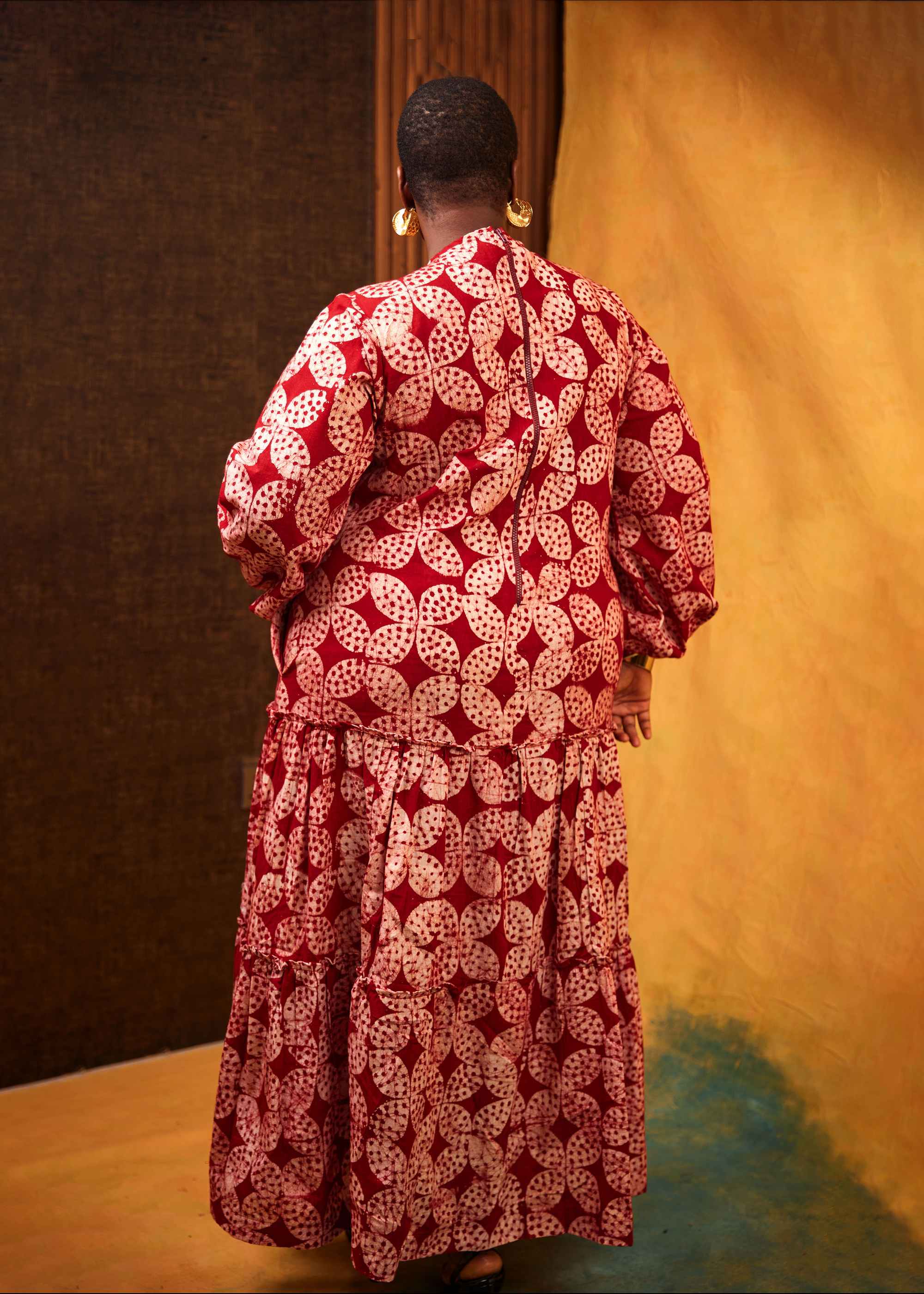 Tier Midi Dress (Hand-dyed)