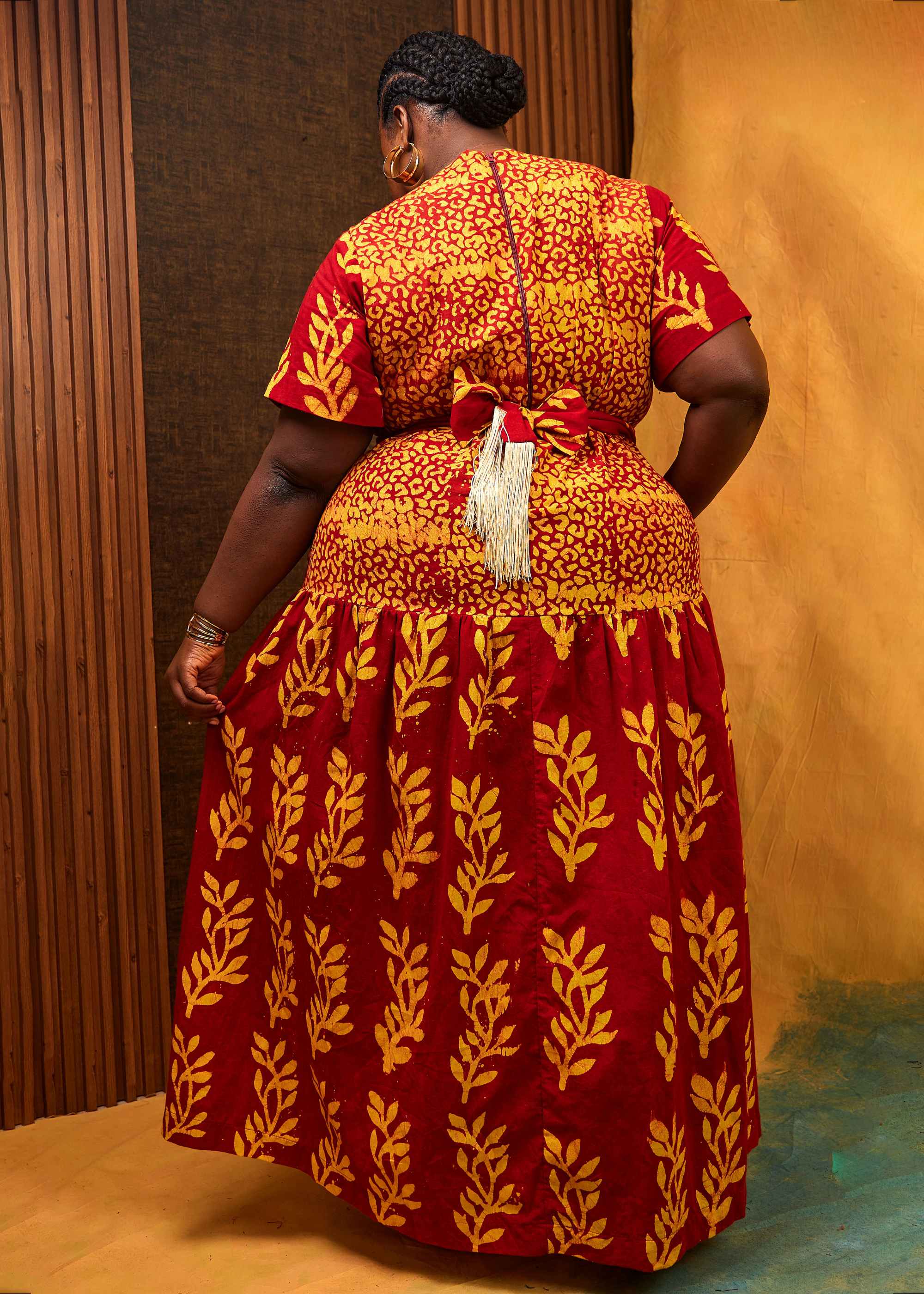 Wild Maxi Dress (Hand-dyed)