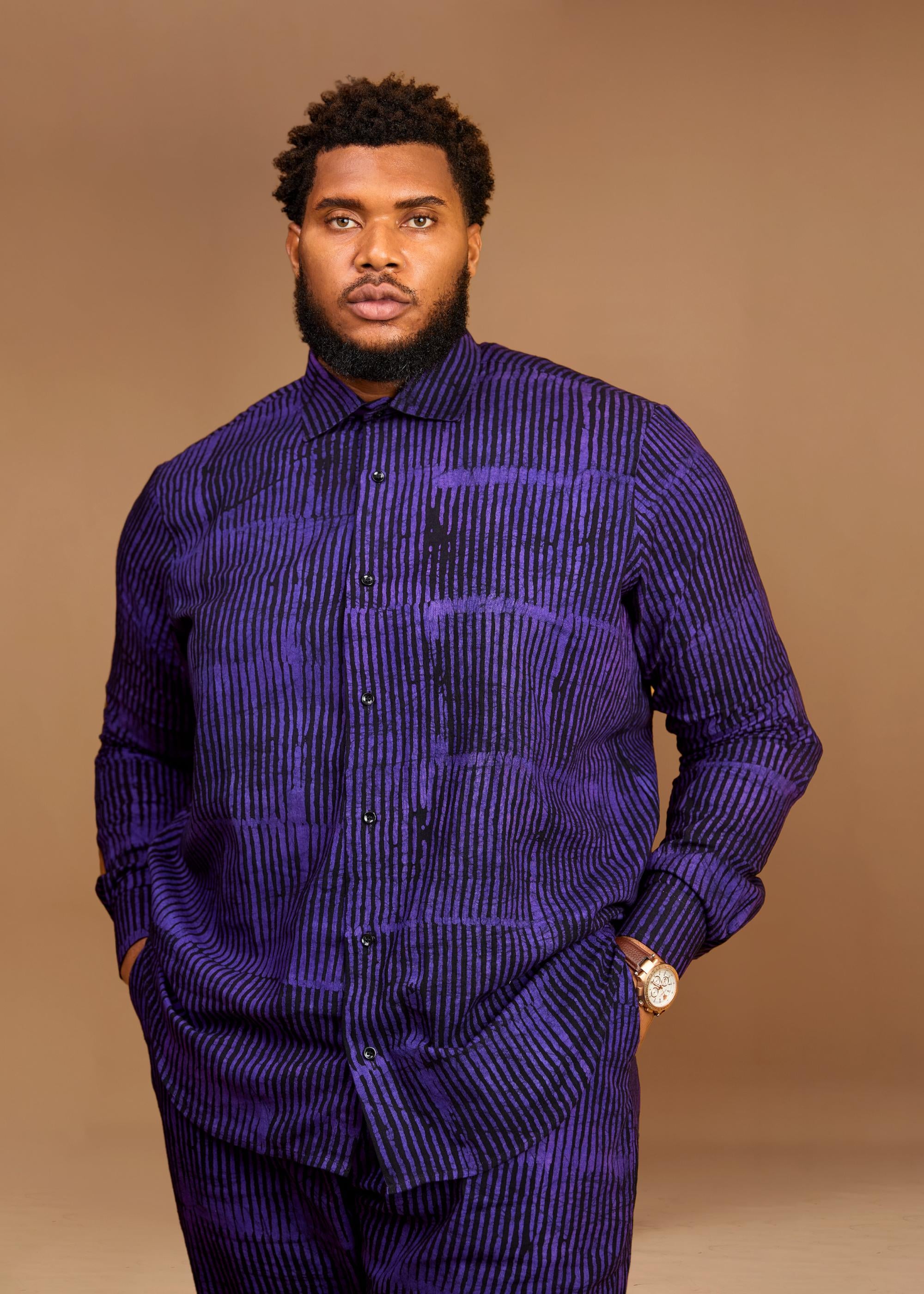 Stripe Shirt (Hand-dyed)