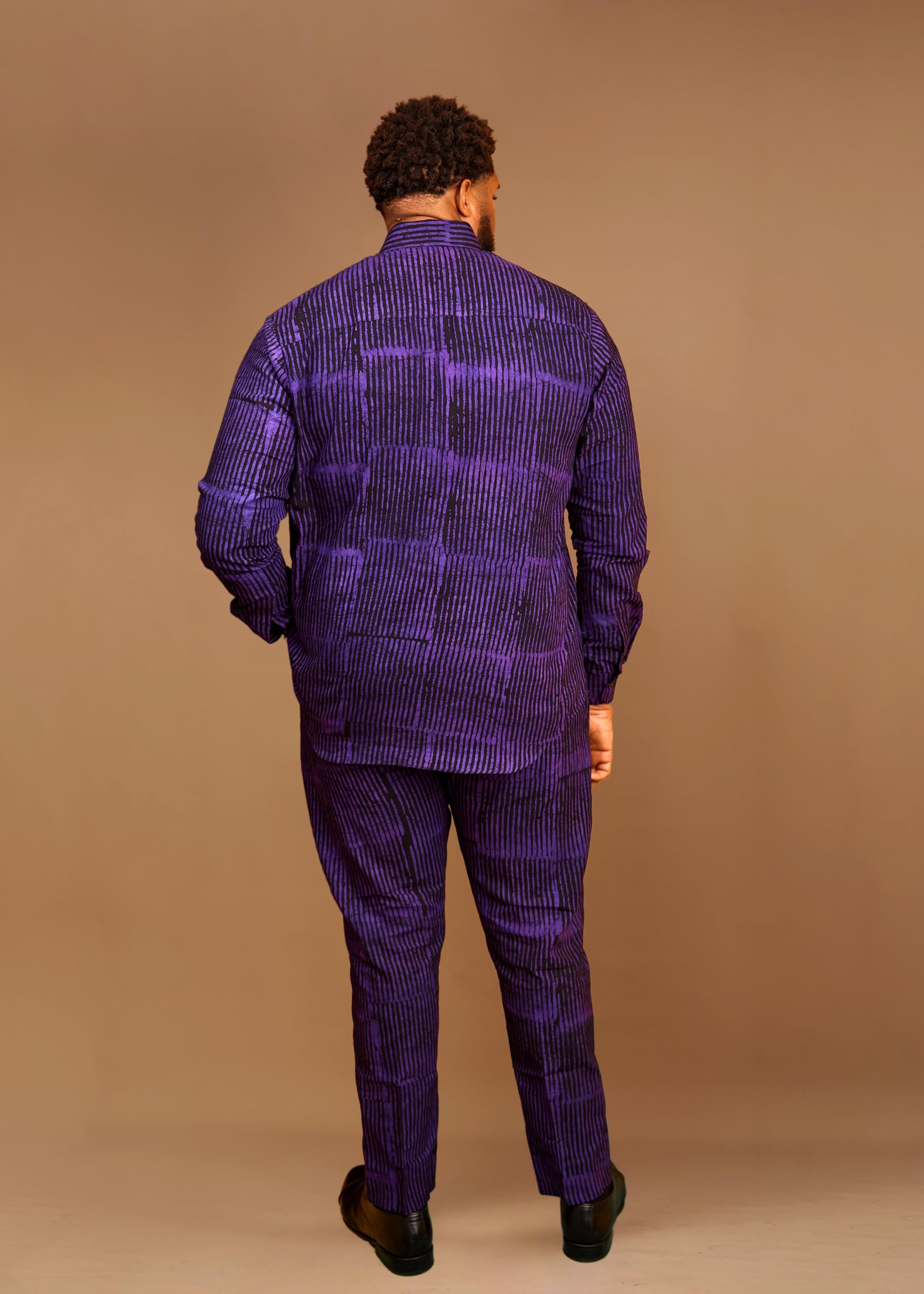 Stripe Shirt (Hand-dyed)