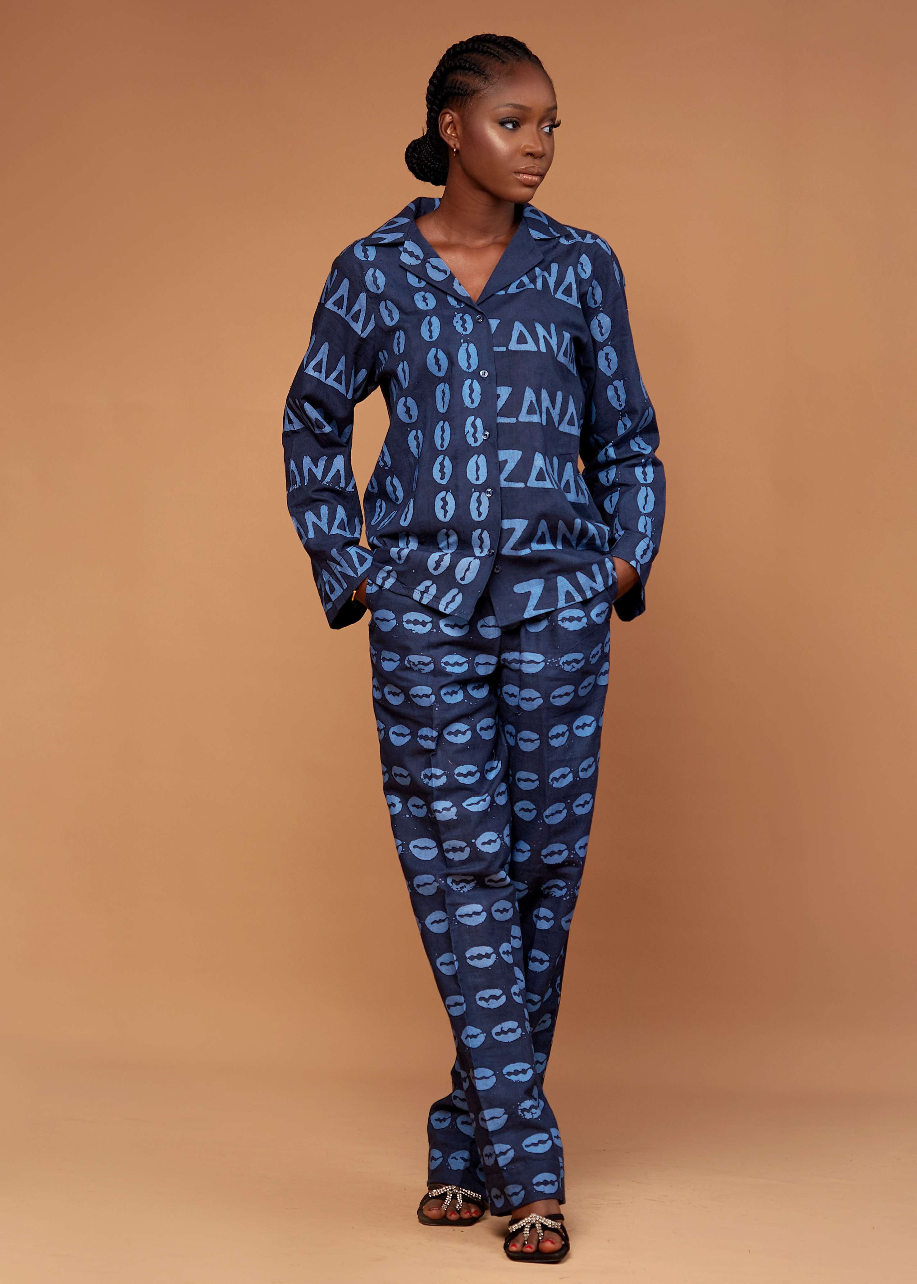 Anike Shirt (Hand-dyed )