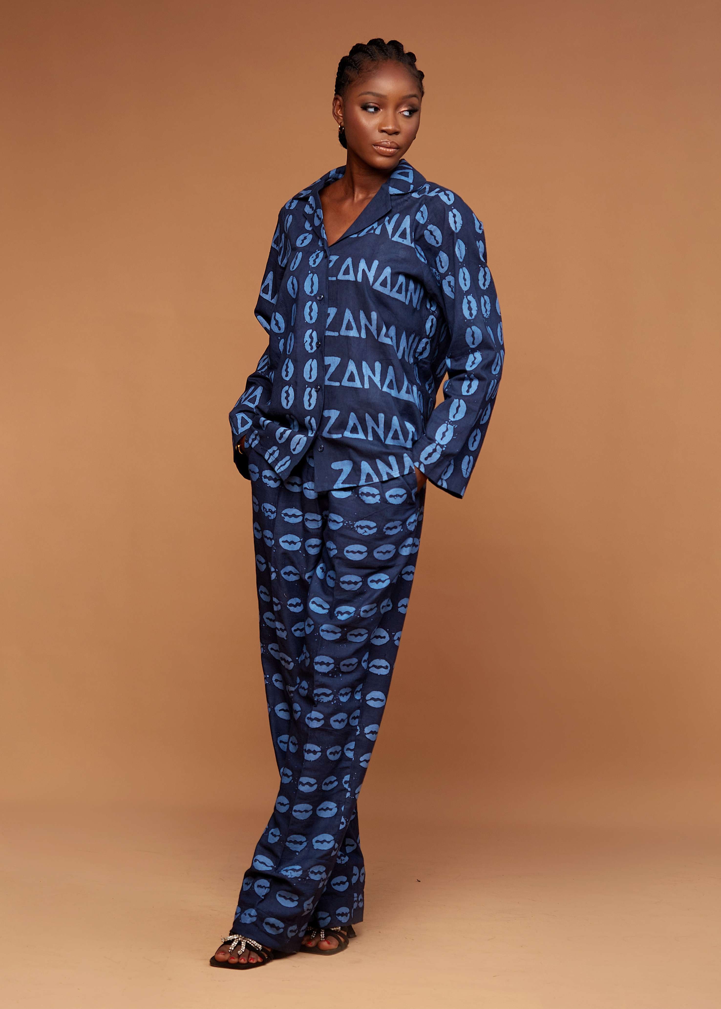 Anike Shirt (Hand-dyed )