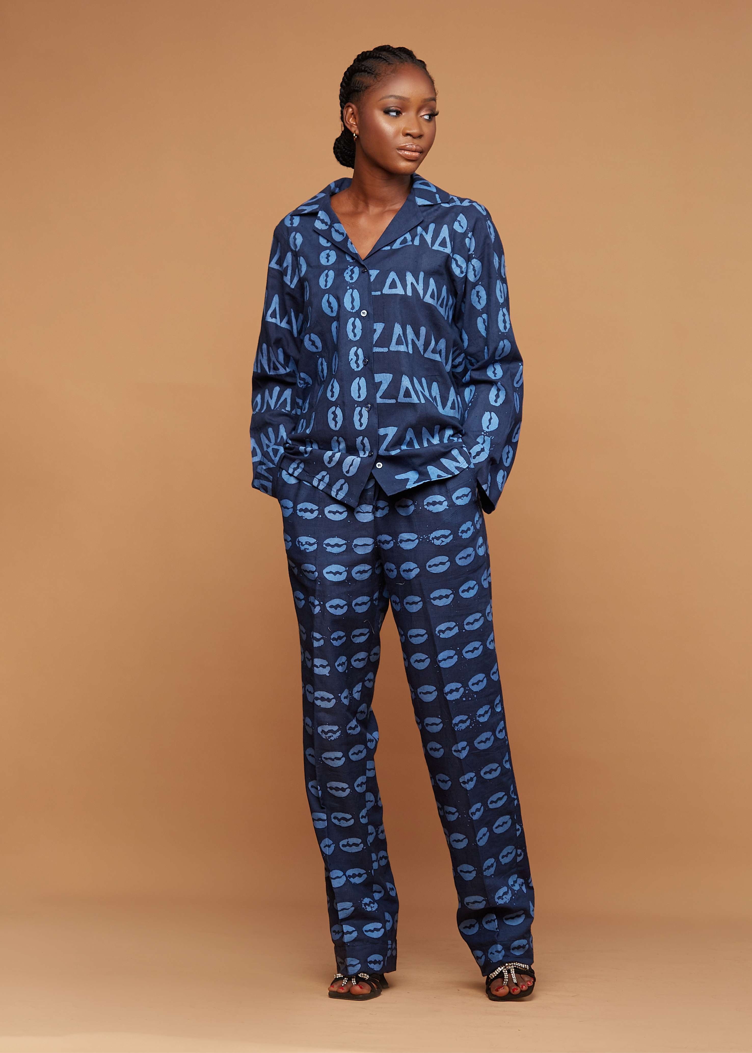 Anike Shirt (Hand-dyed )