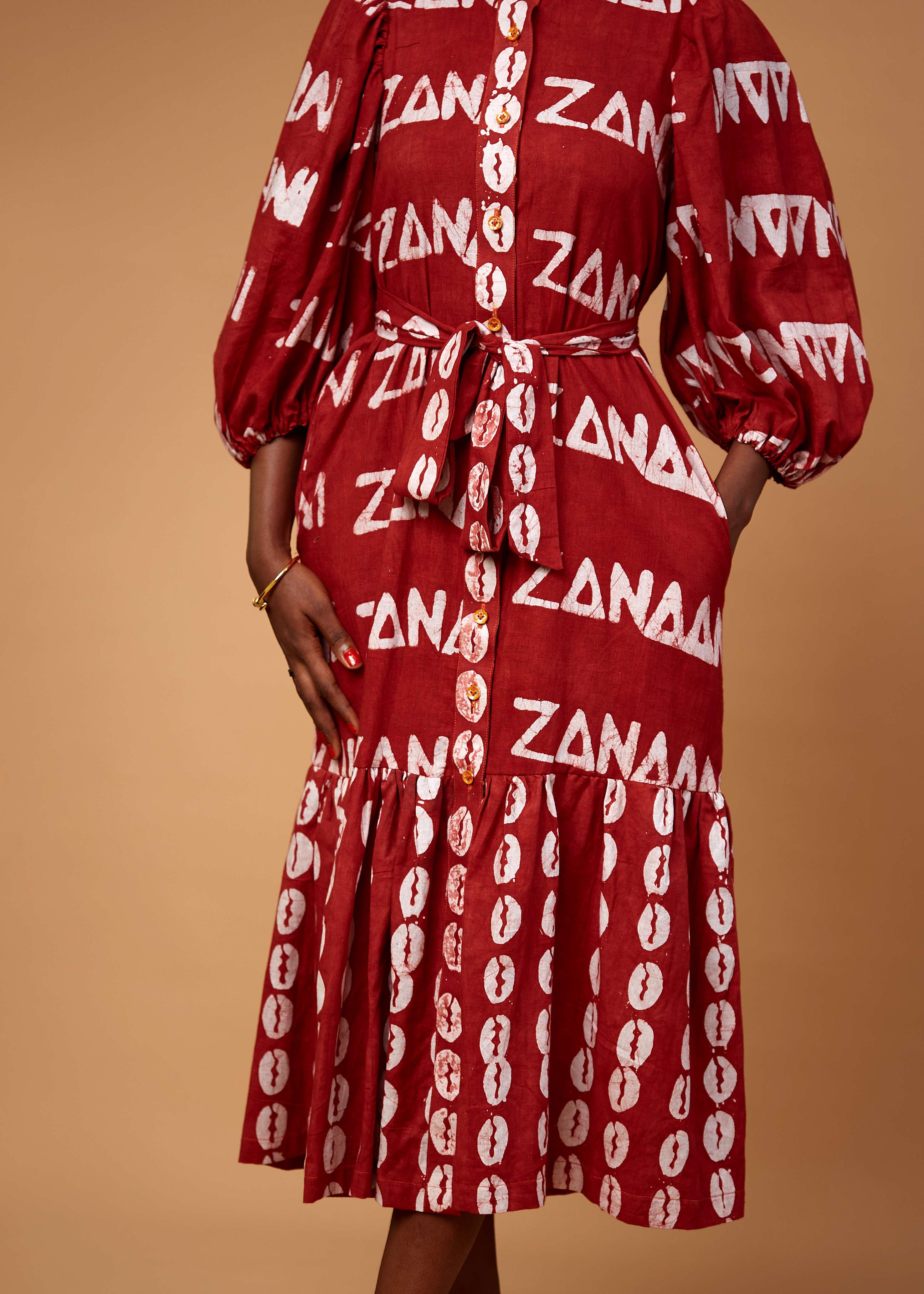 Lagos Dress (Hand-dyed)