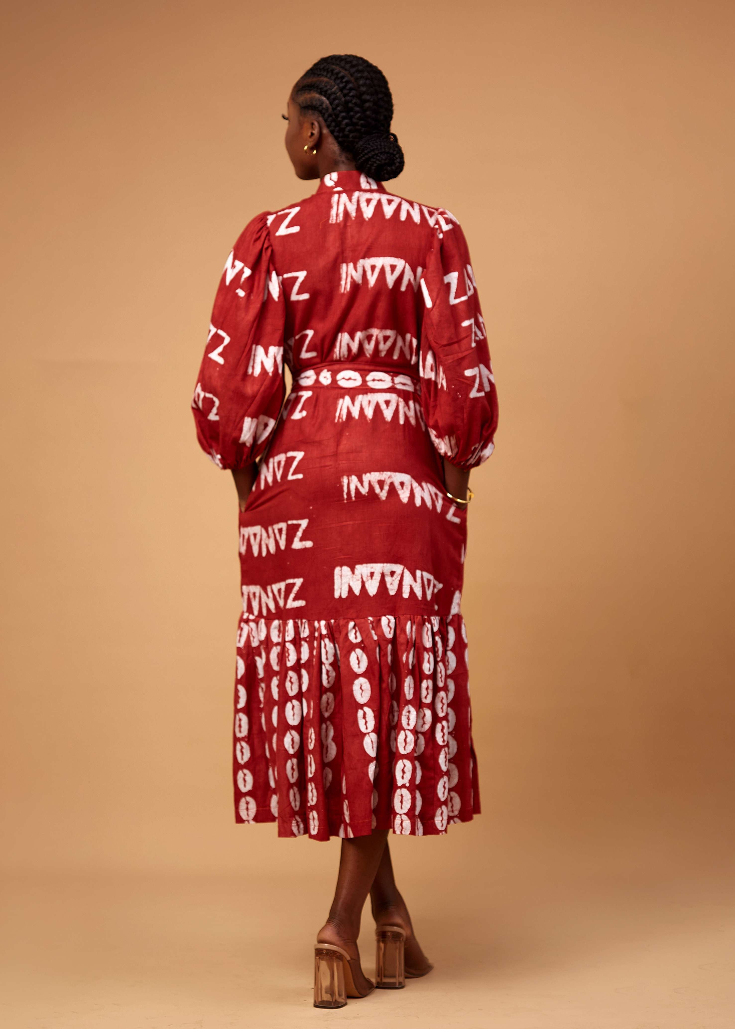 Lagos Dress (Hand-dyed)