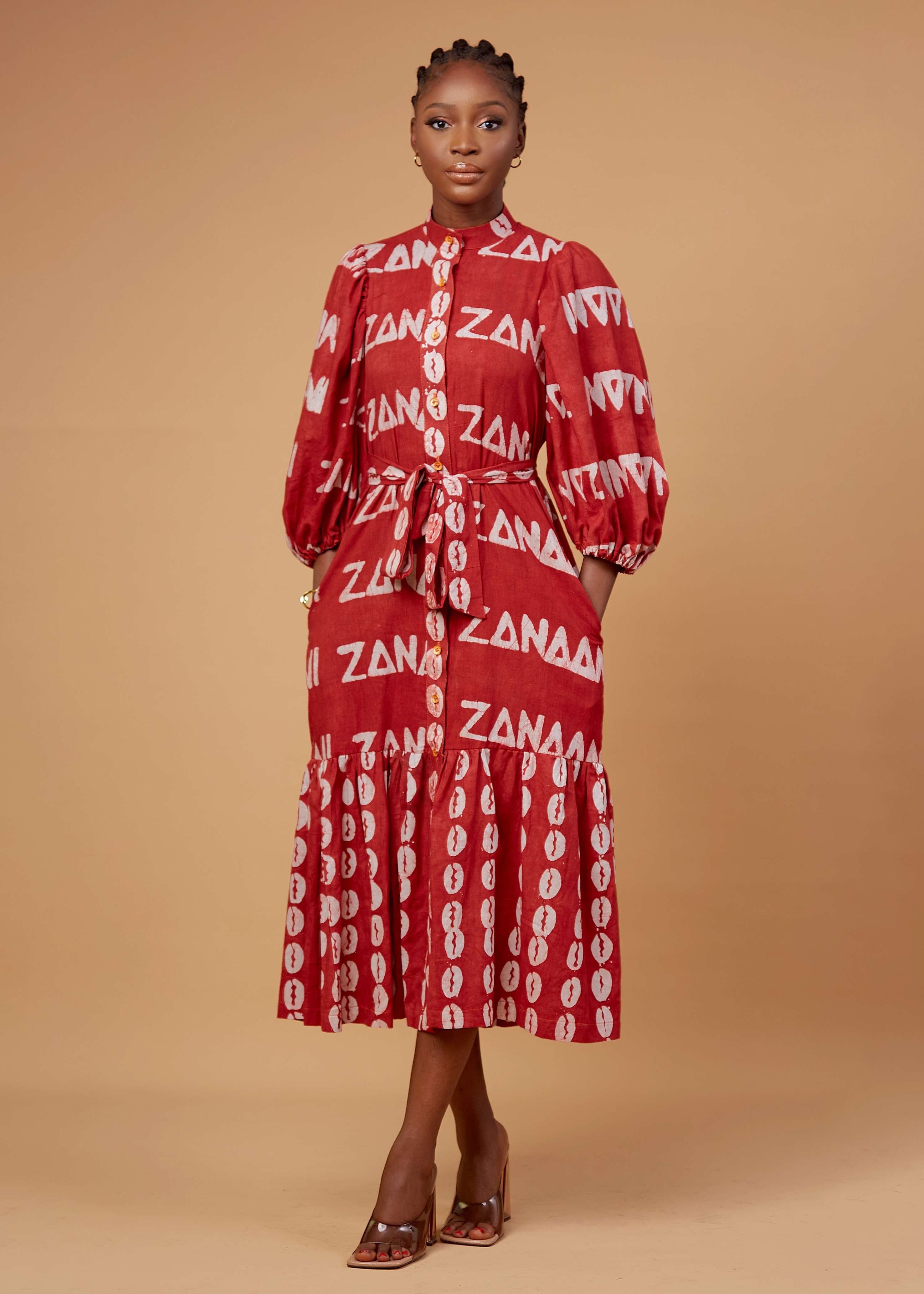 Lagos Dress (Hand-dyed)
