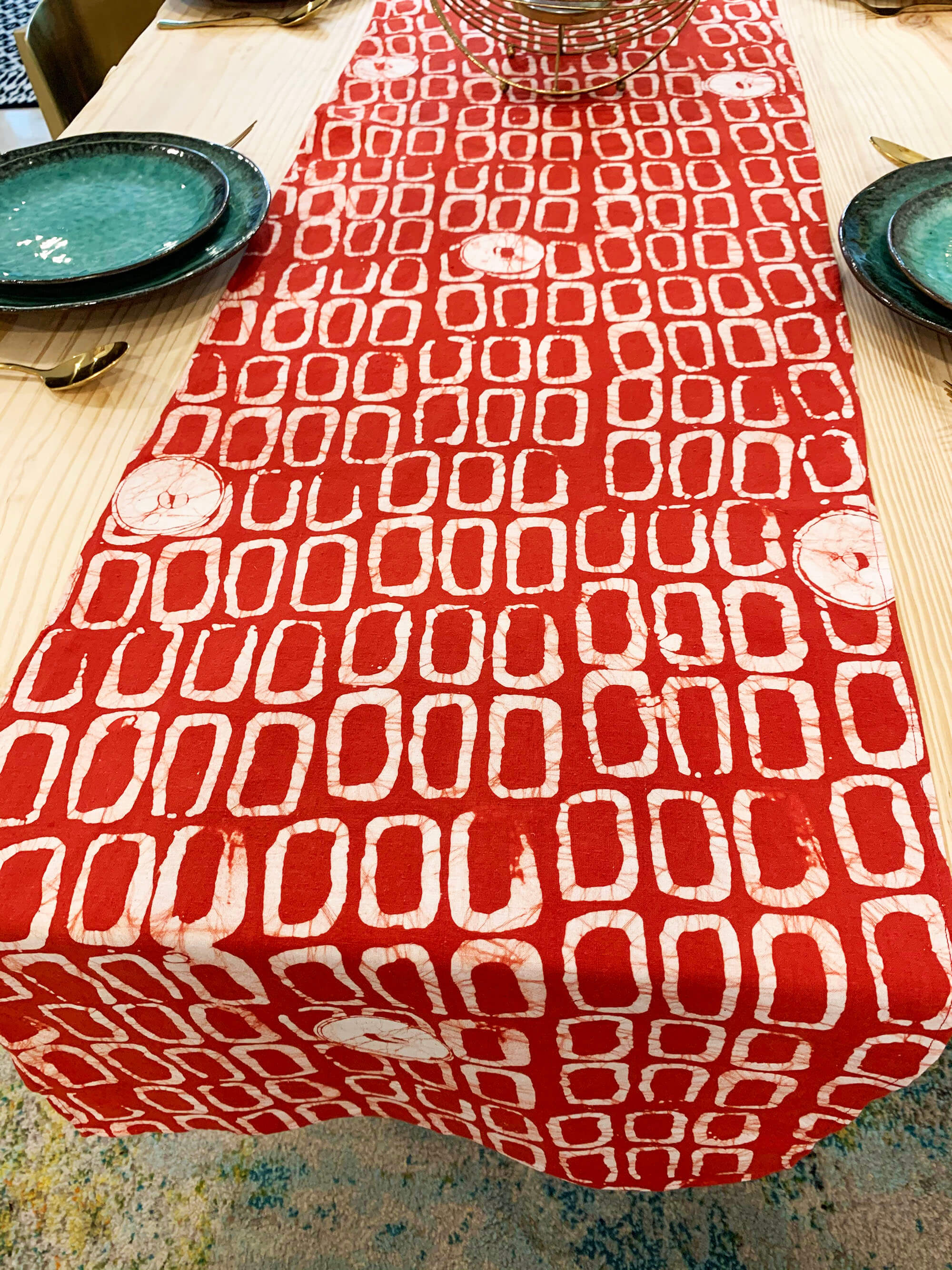 Batik Table Runner