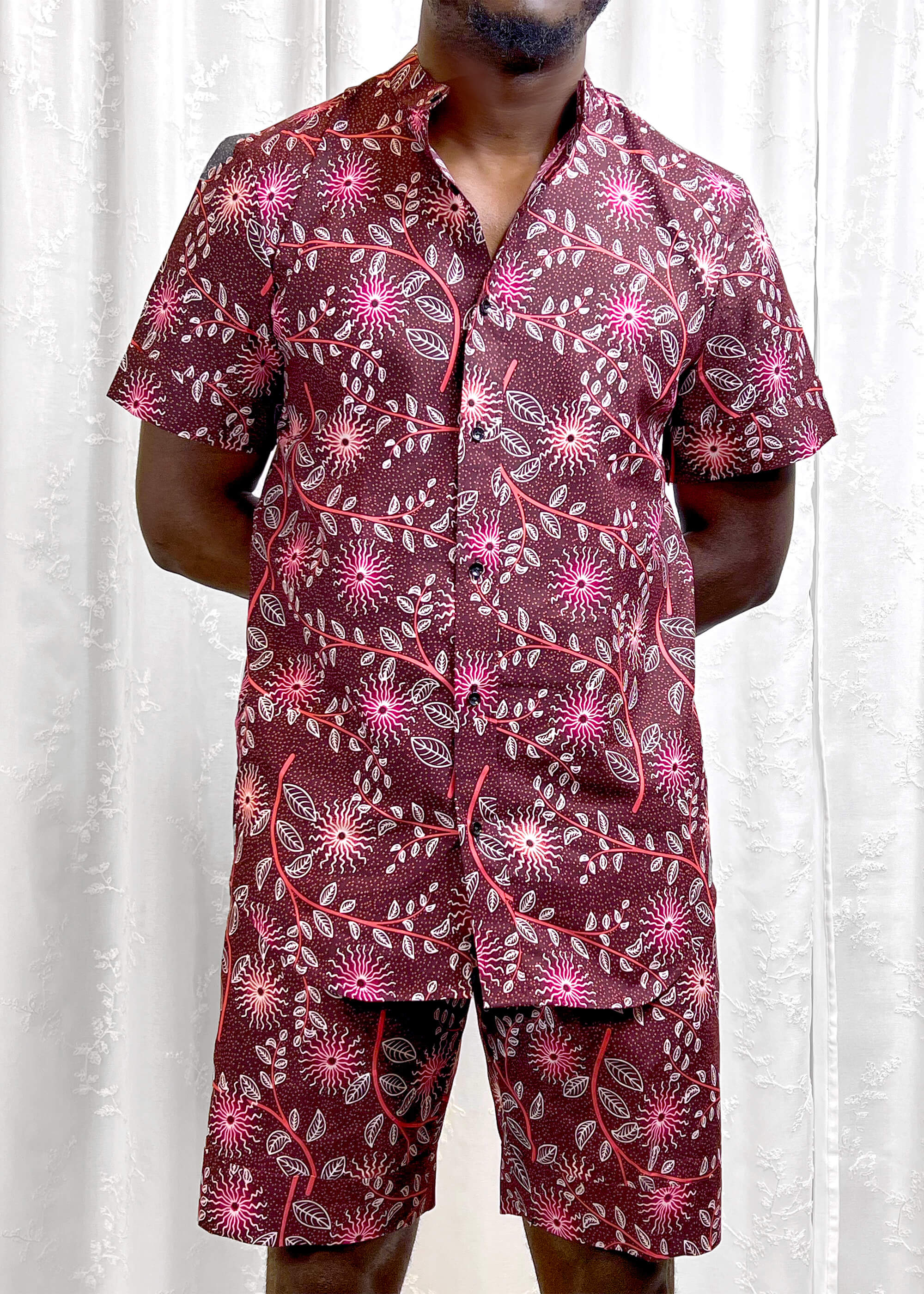 FINALE SALE - Ajadi Bishop Collar Shirt