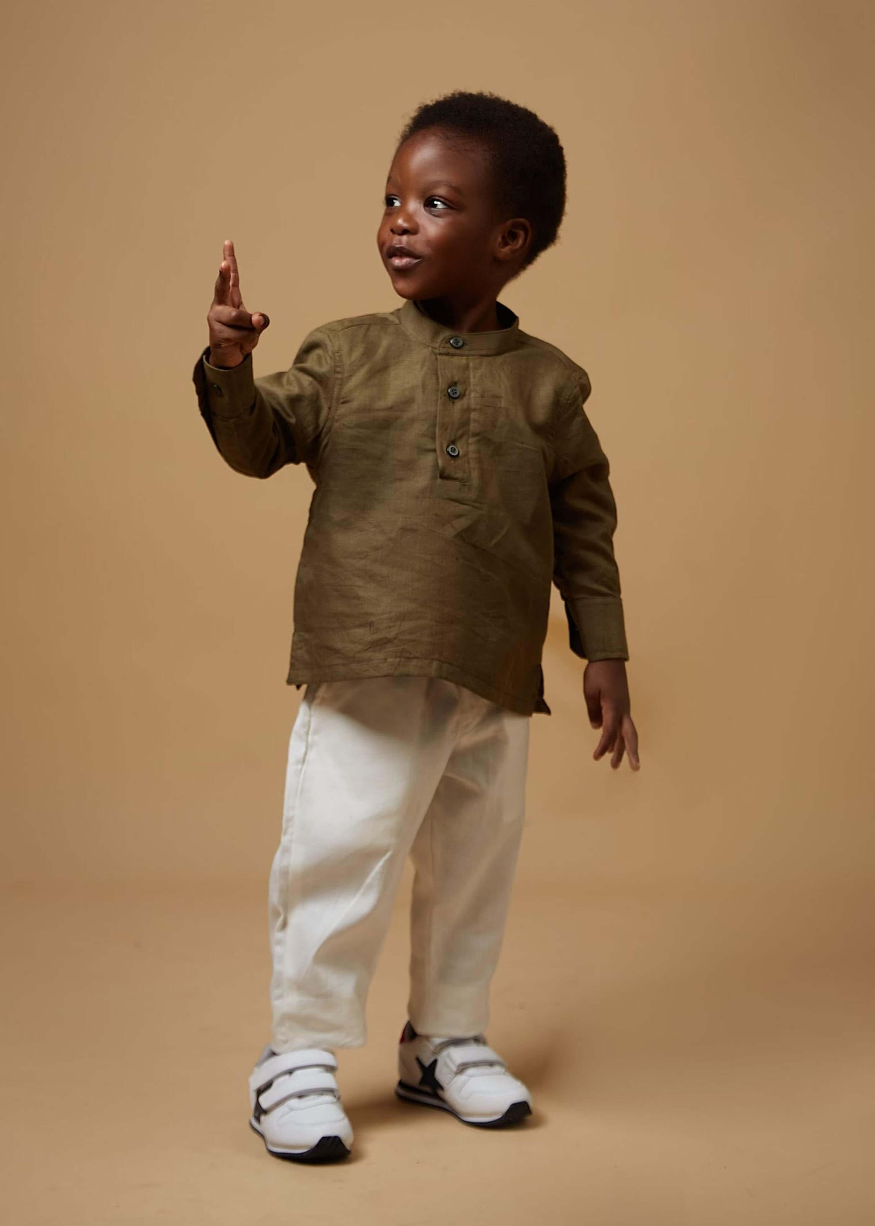 Jaiye Bishop Collar Shirt